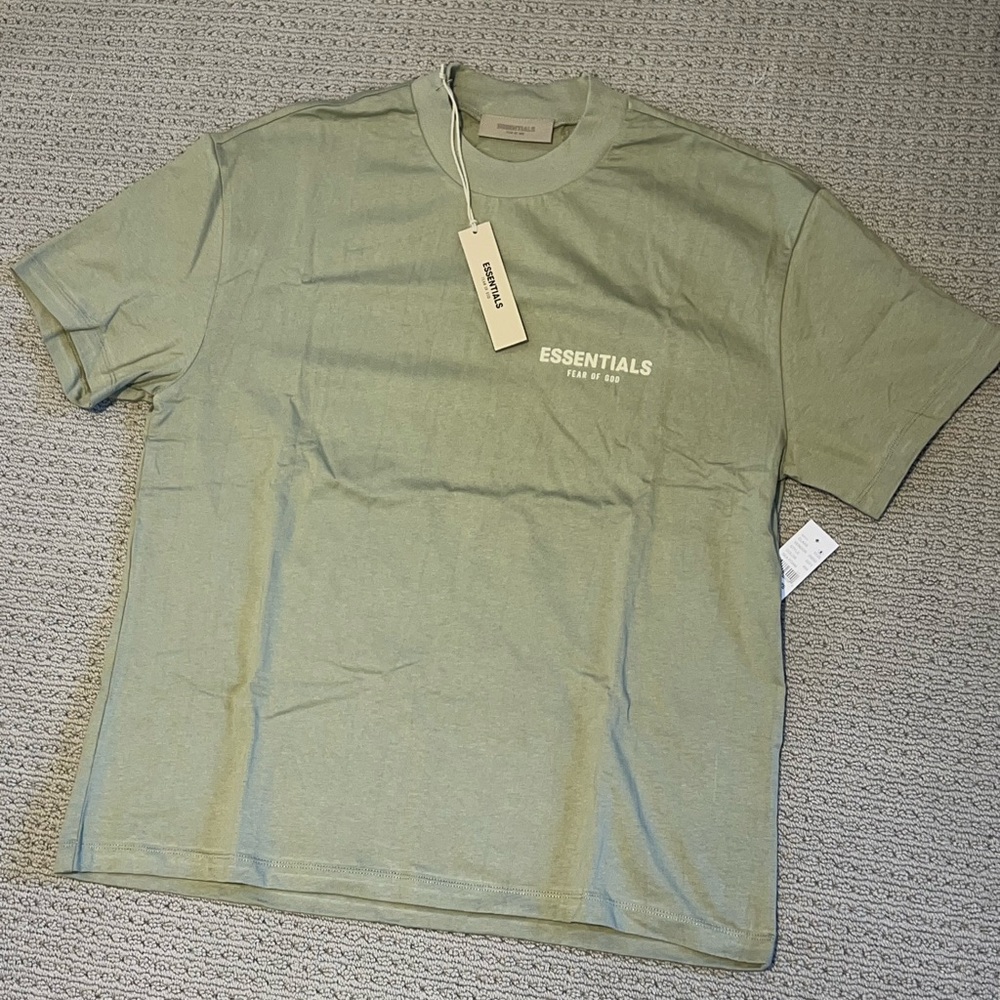Fear of God (FOG) Essentials Tee - Sea Foam
